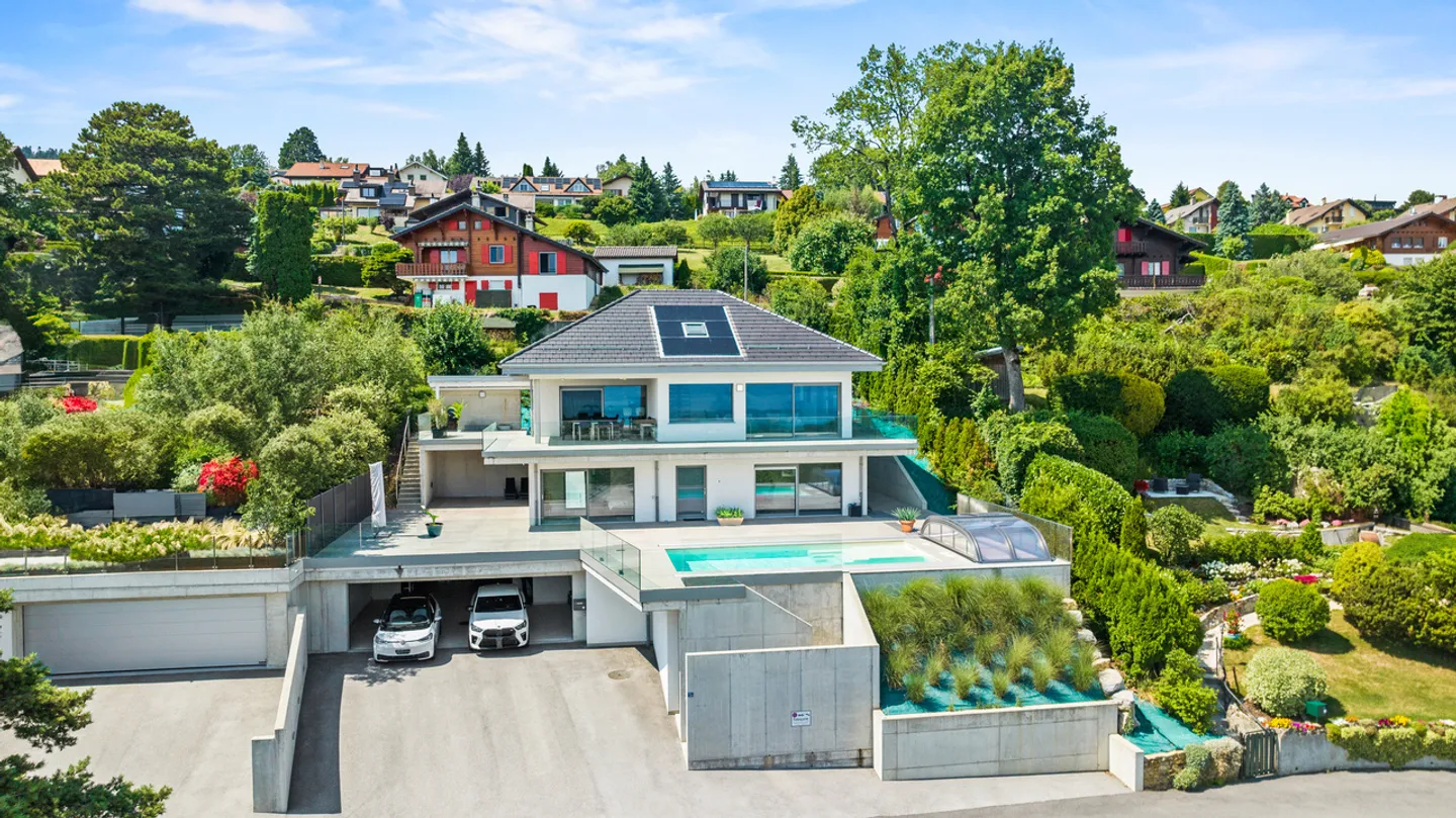Villa contemporanea chiavi in mano, con piscina - Arzier-le-Muids - Foto 1 di 13