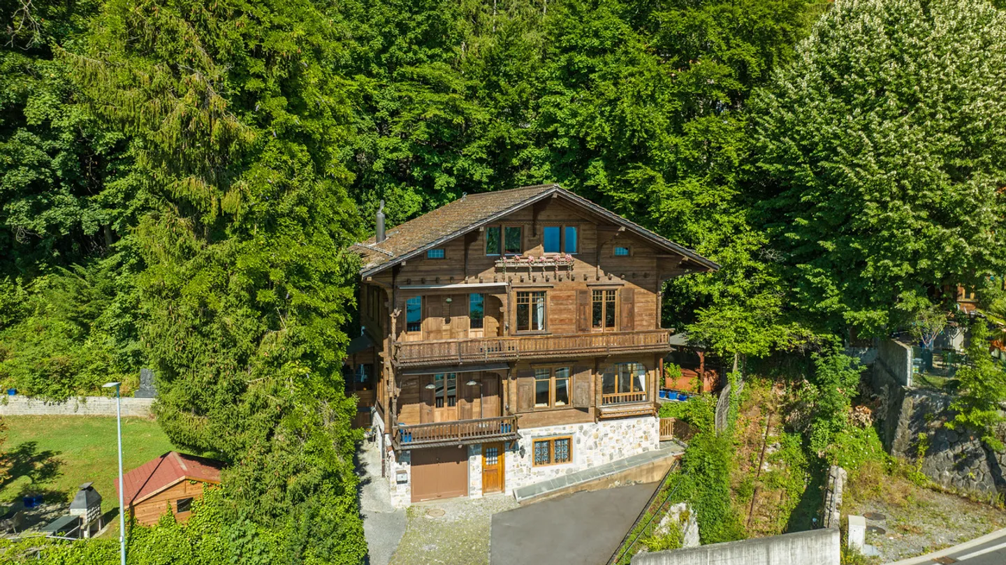 Très jolie propriété du début du siècle avec vue panoramique, Territet - Photo 1 sur 13