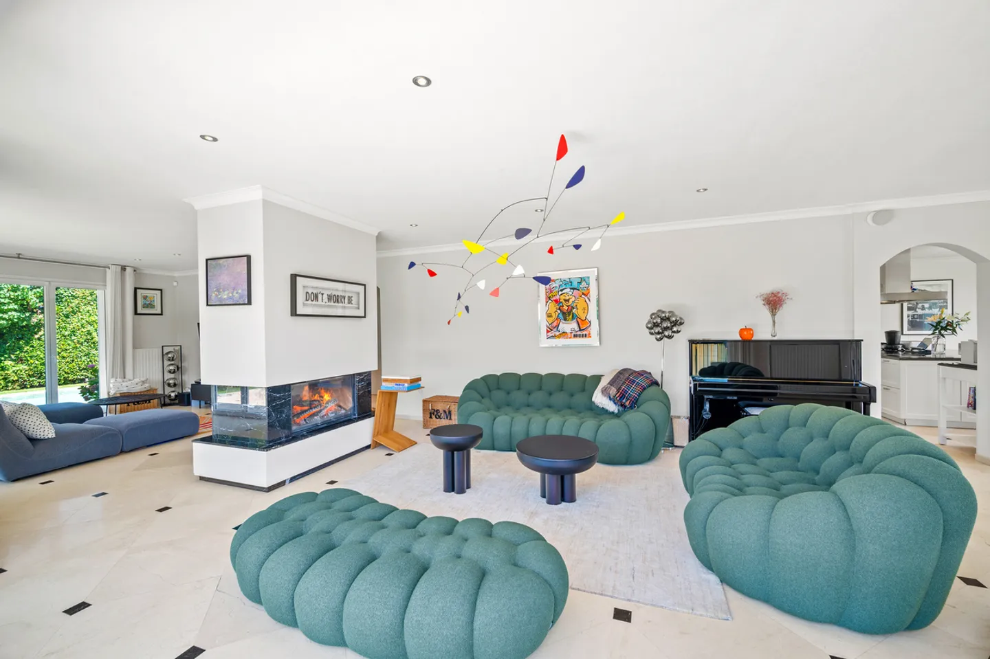 Piacevole villa familiare con piscina, vista lago, riva sinistra - Foto 4 di 13