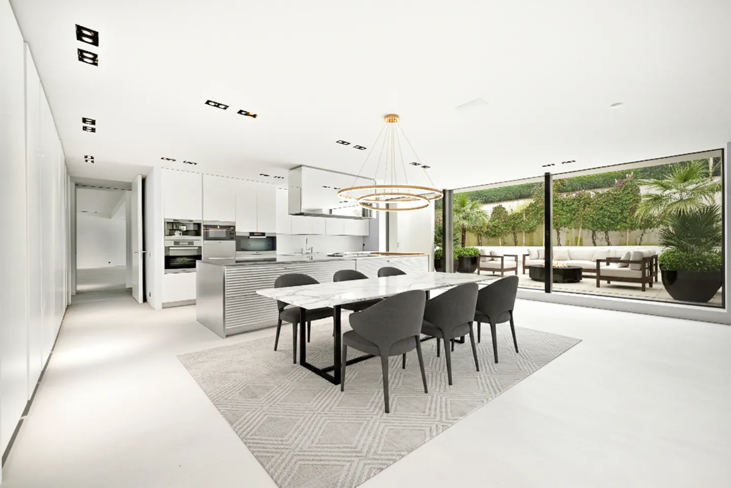 Residenz, die Charakter und Modernität vereint, Innenpool, Vandoeuvres - Foto 5 von 13