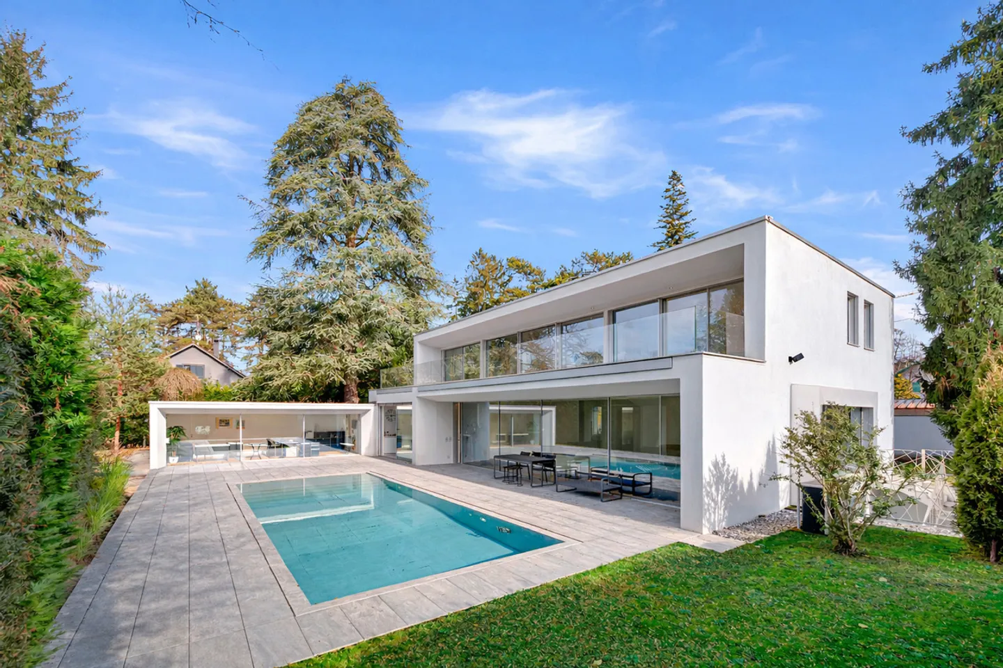 Villa contemporanea eccezionale nel cuore di Chêne-Bougeries - Foto 1 di 13