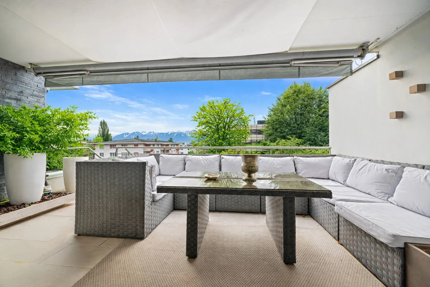 Schöne schlüsselfertige Wohnung mit Terrasse und Garten - Pully Sud - Foto 4 von 10