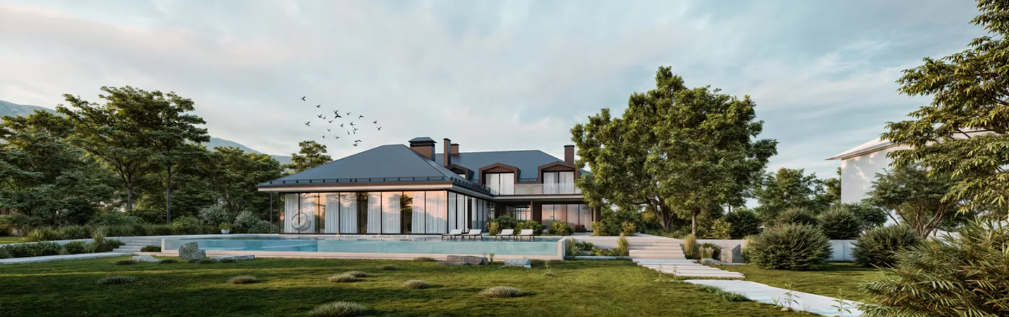 Progetto di una lussuosa villa contemporanea a piedi nell'acqua, Rolle - Foto 1 di 6