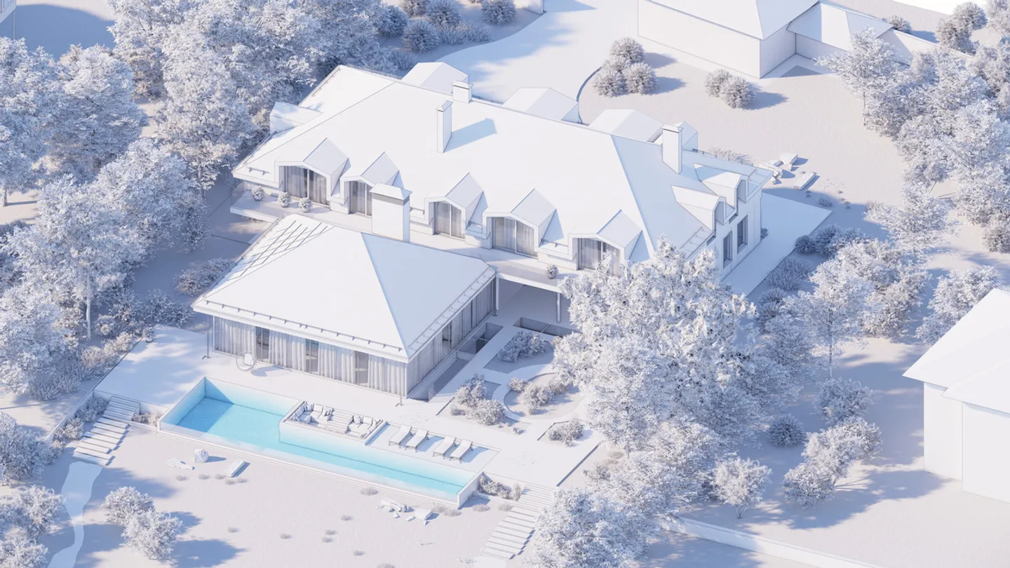 Progetto di una lussuosa villa contemporanea a piedi nell'acqua, Rolle - Foto 3 di 6