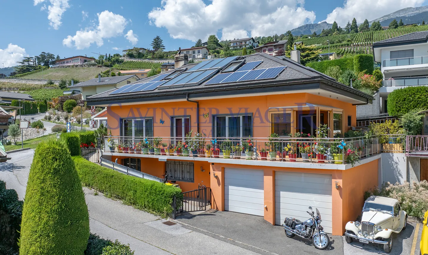 Veyras - Emplacement privilégié, maison individuelle en Viager occupé - Foto 1 von 13