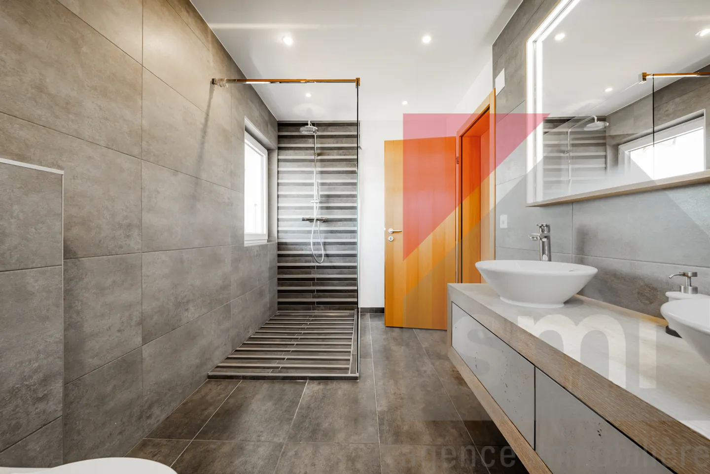 MORLON Villa molto spaziosa di 9 p. Terreno di 1052m2 con vista lago - Foto 12 di 13