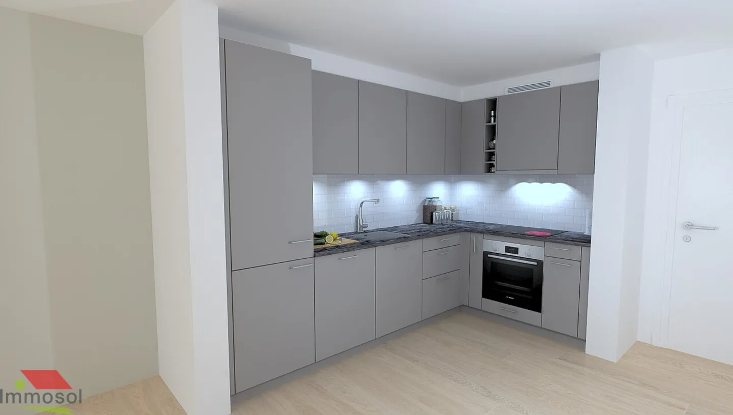 Daillens - 3.5 stanze nuove - Balcone - Bella vista sul Giura - Foto 7 di 12