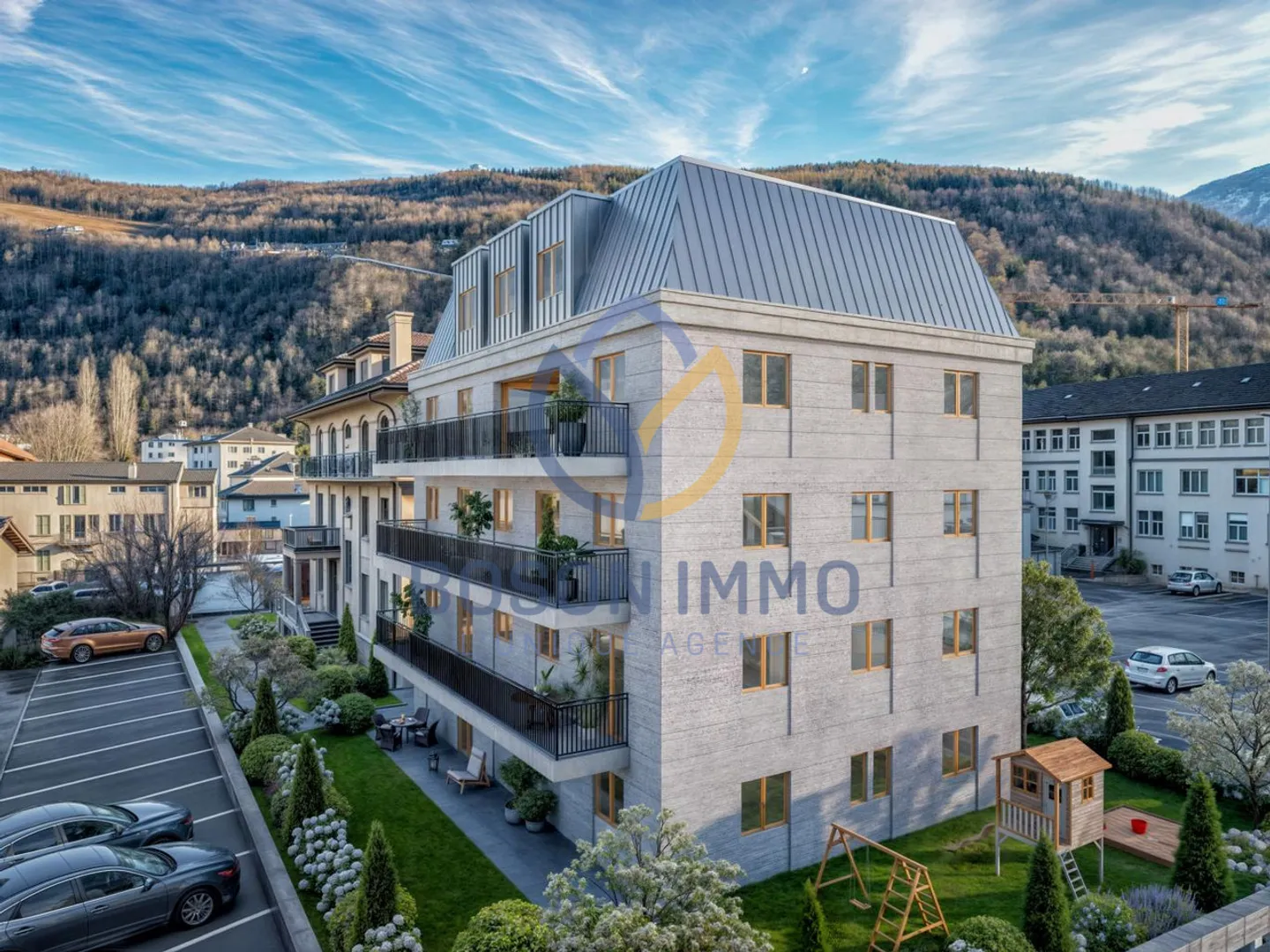 Appartements de haut standing à construire, au coeur de Martigny ! - Foto 6 von 8
