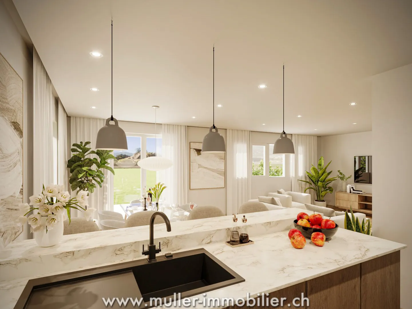 Individual villa with panoramic view in Aigle - Photo 5 of 13