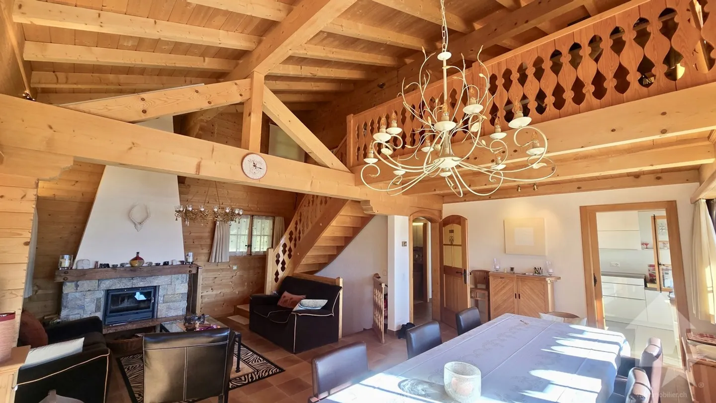 Chalet d'exception aux Mayens d'Arbaz - Photo 8 sur 13