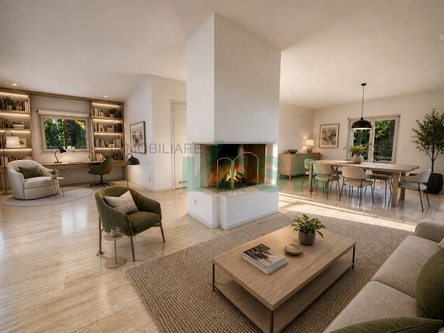 Elegante appartamento attico con giardino privato - Foto 4 di 13