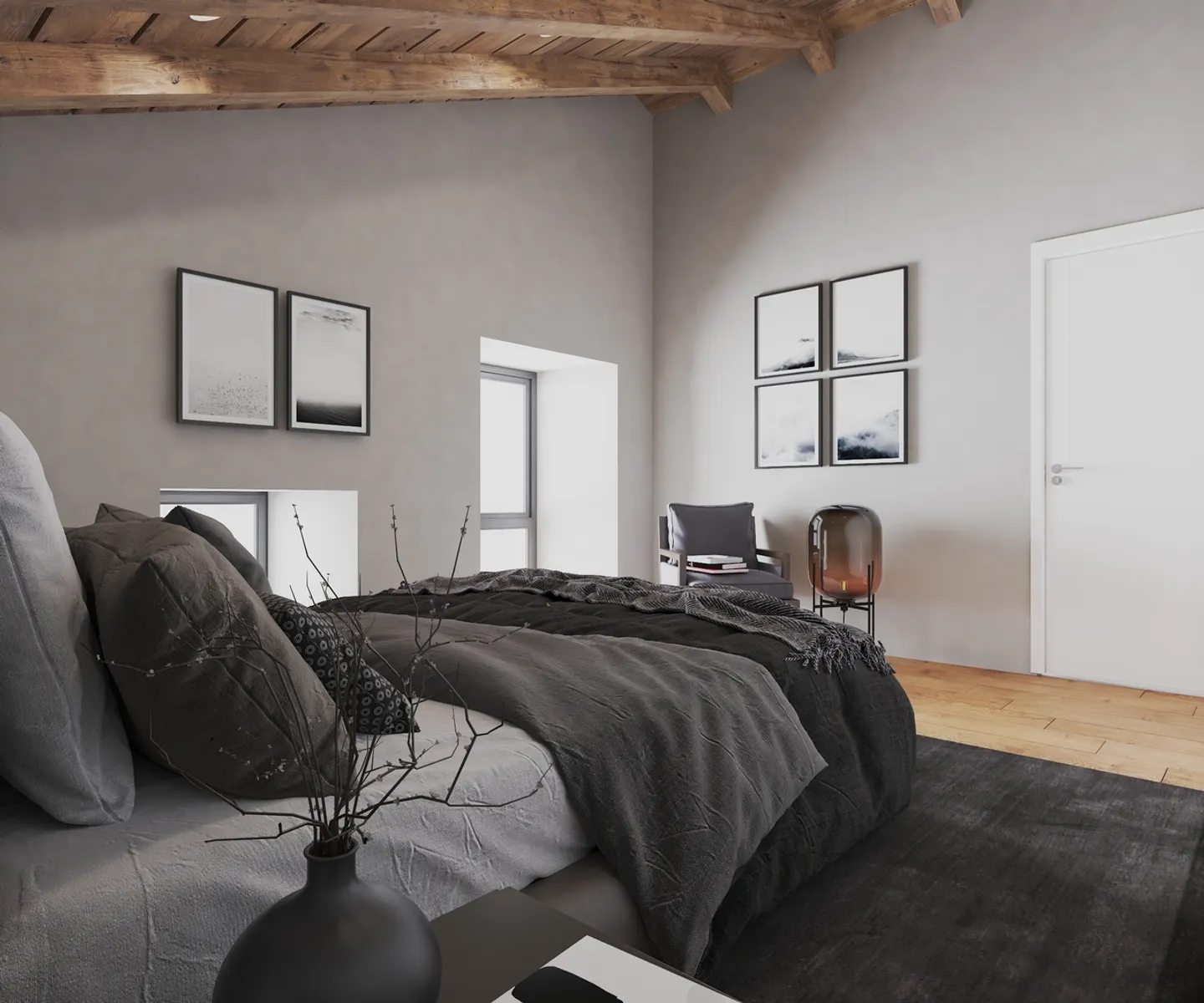 Duplex con terrazza completamente ristrutturato vicino alla città di Sion - Foto 5 di 7