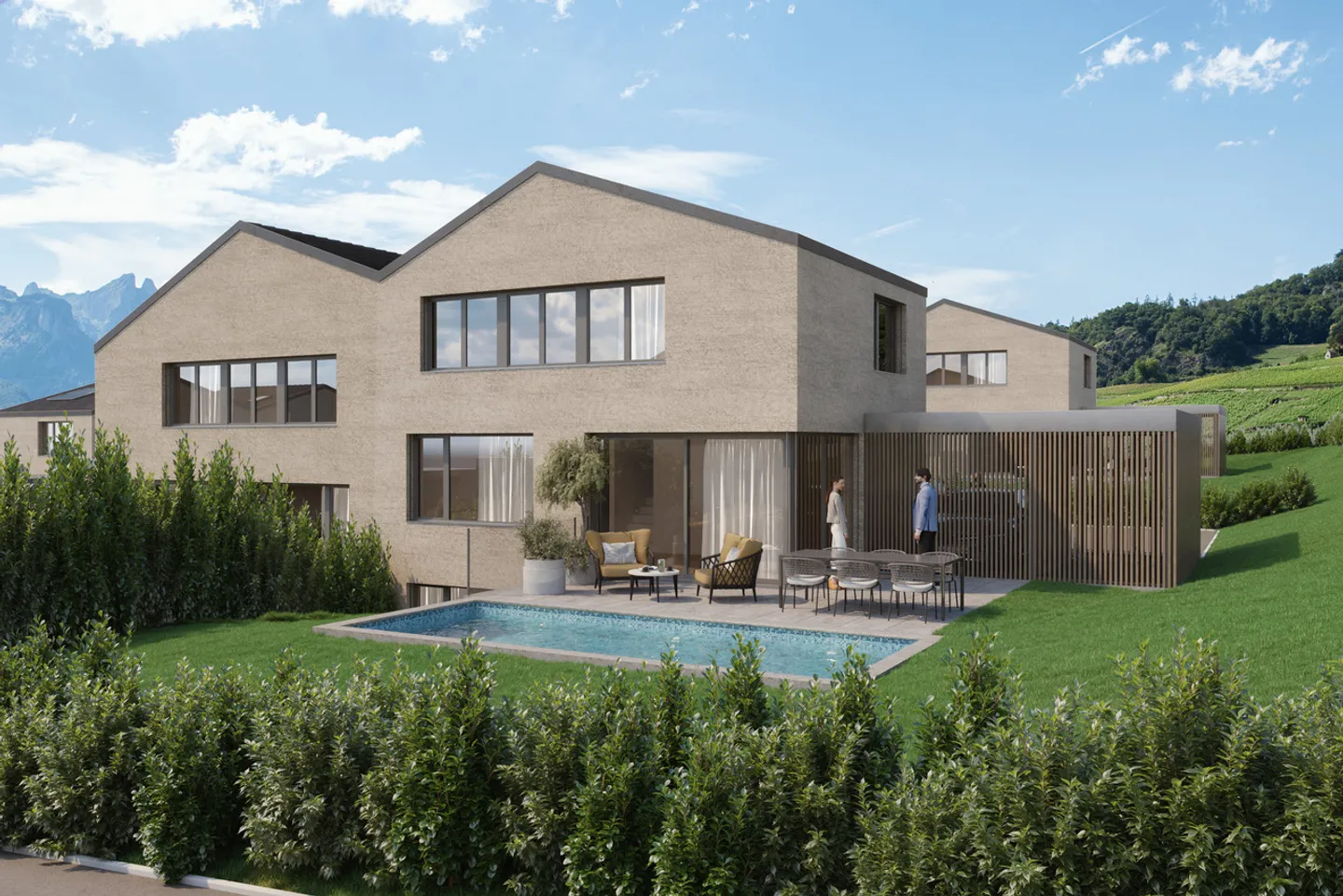 Villa d'architetto (B6) Le Clos d'Arbosson - Foto 3 di 9