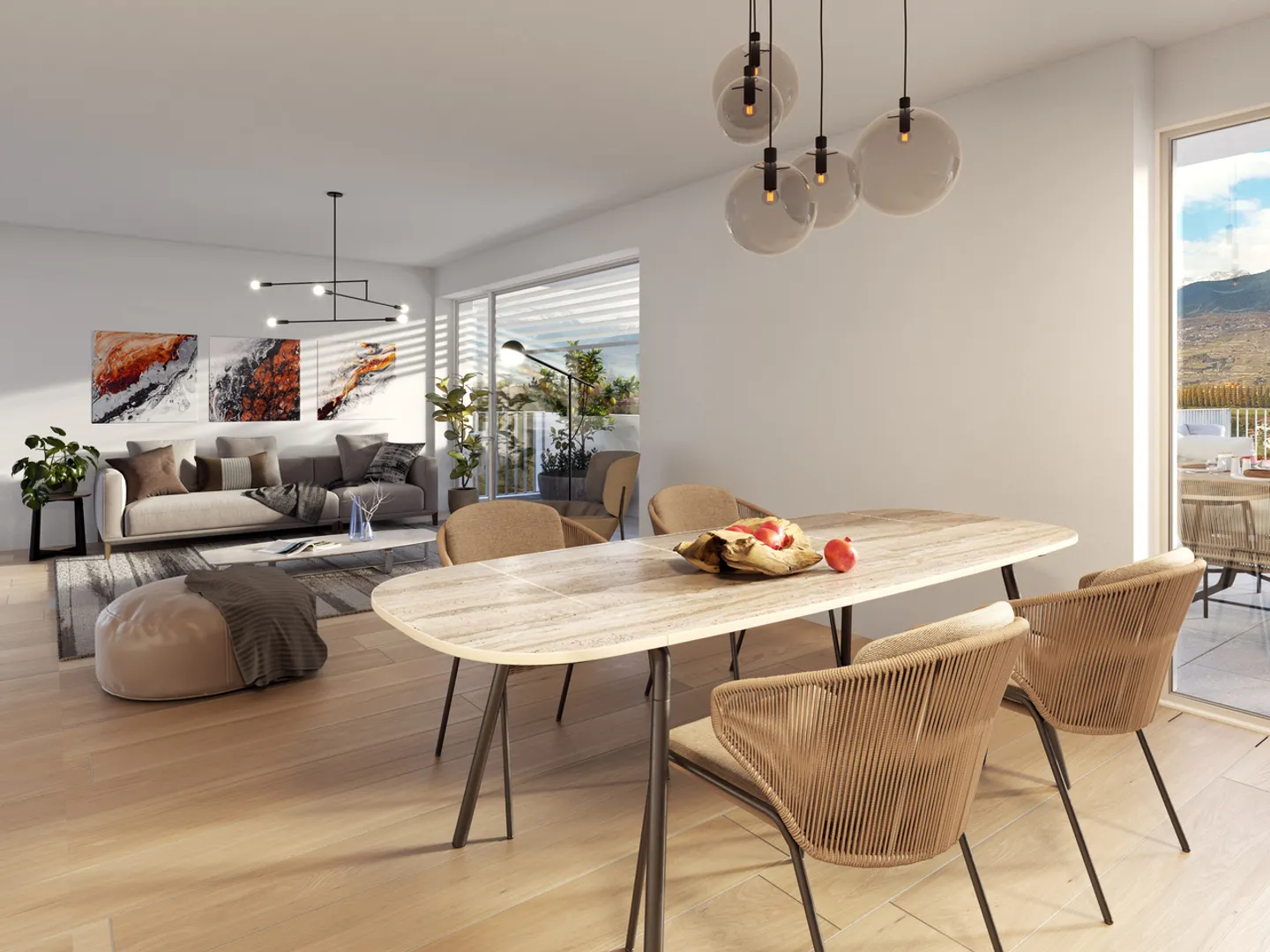 Appartamenti con terrazza certificati MINERGIE Le Terrazze di Bramois - Foto 9 di 11