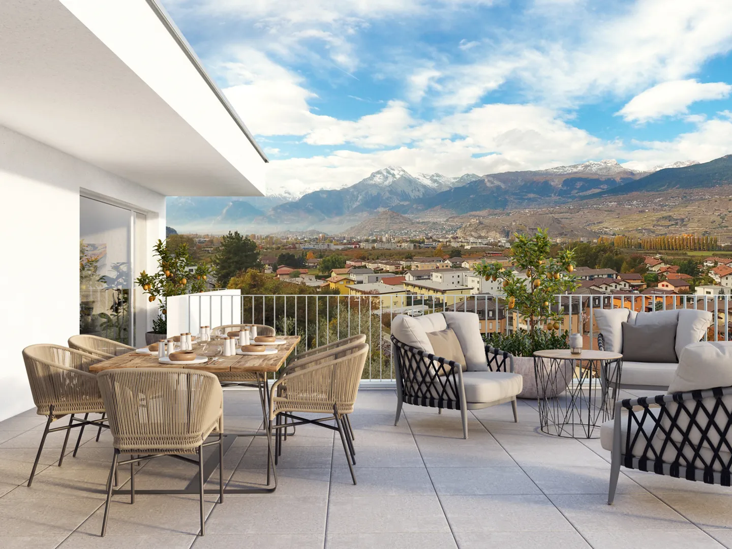 Appartamenti con terrazza certificati MINERGIE Le Terrazze di Bramois - Foto 7 di 7