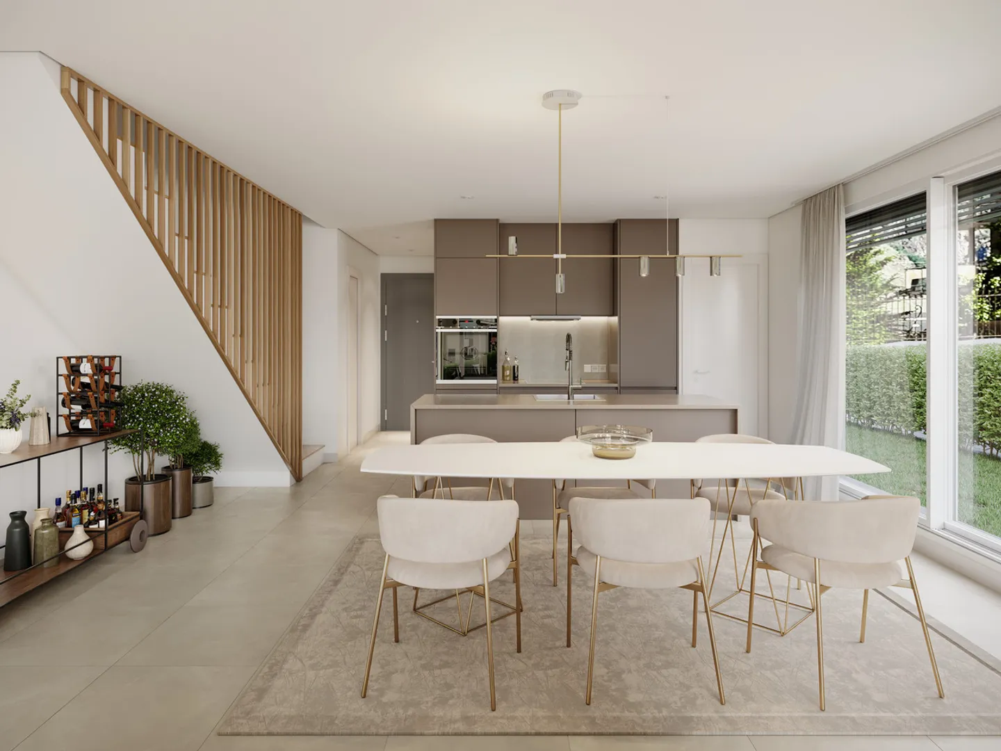 Nuova promozione di 6 ville contemporanee a Saxon Villa A - Foto 3 di 9