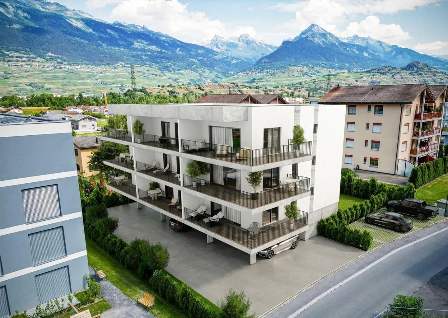 Appartamento 3.5 locali con finiture a scelta ad Aproz - Foto 1 di 9