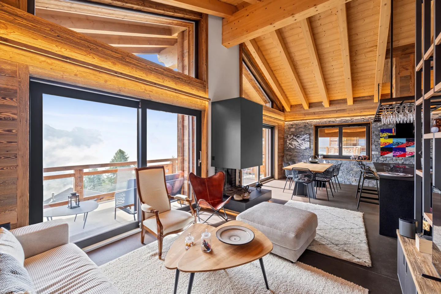 Penthouse - 4.5 rooms - Thermal wellness and skiing at the foot of the 4 Valleys - Photo 4 of 9
