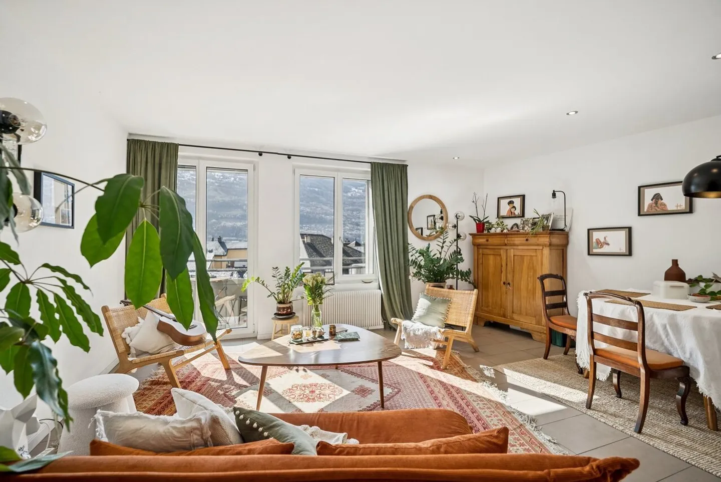 Appartamento luminoso con vista sul cuore storico di Sion - Foto 1 di 7