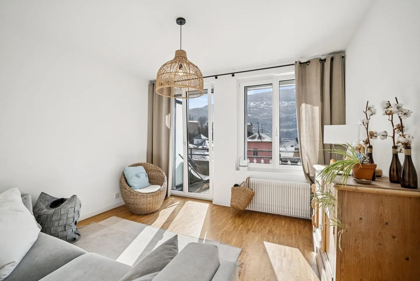 Appartamento luminoso con vista sul cuore storico di Sion - Foto 5 di 7