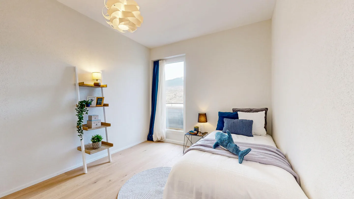 Luxus-Terrassenwohnung in Bramois - Foto 10 von 13