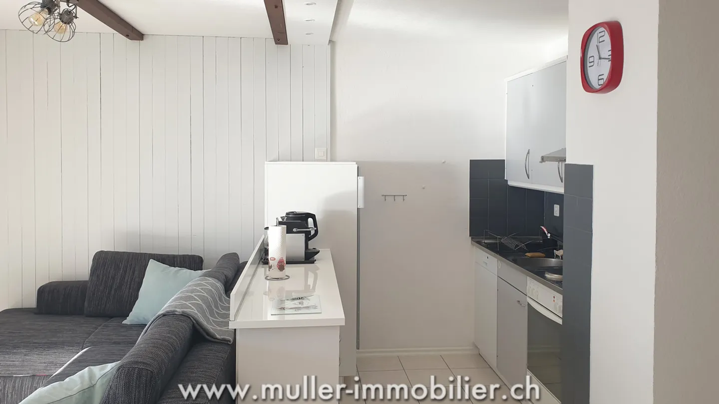 Schöne 2,5-Zimmer-Wohnung, nach Süden ausgerichtet, im 1. Stock in Torgon - Foto 5 von 13