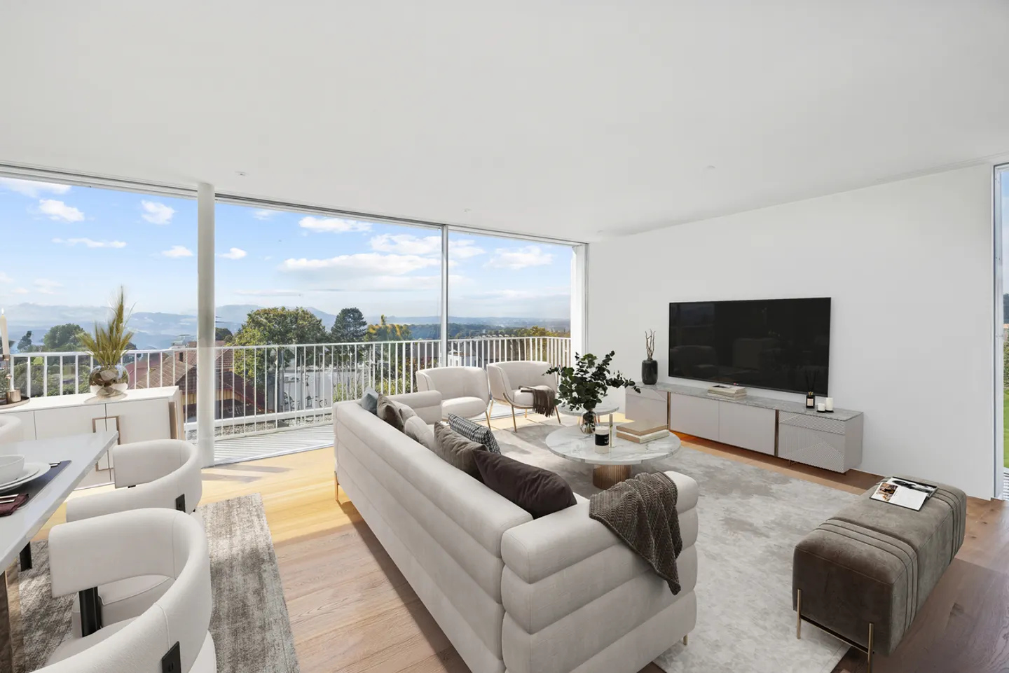 PENTHOUSE ELEGANTE CON VISTA UNICA E DESIGN - Foto 4 di 13