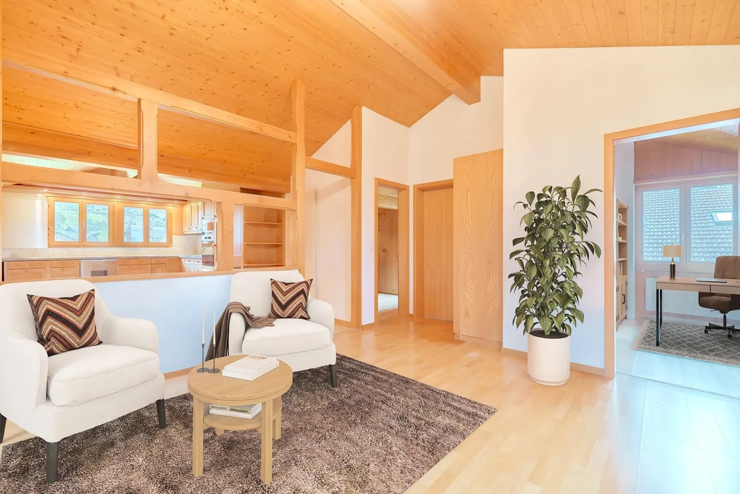 Charming Attic Apartment with Fantastic Mountain View - Photo 4 of 13