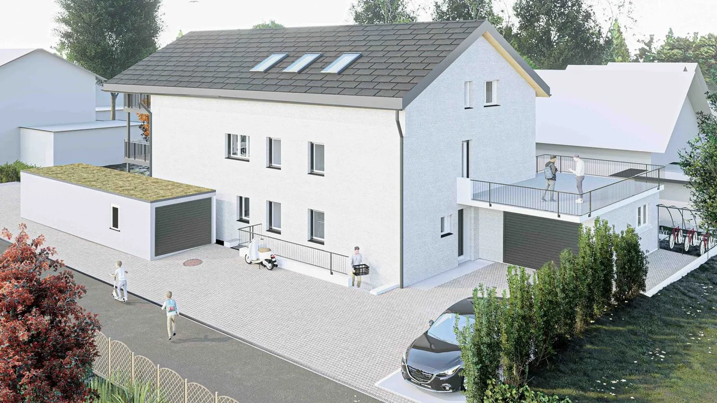 PROGETTO EDILIZIO "FLURA" APPARTAMENTO MANSARDA - Foto 5 di 5