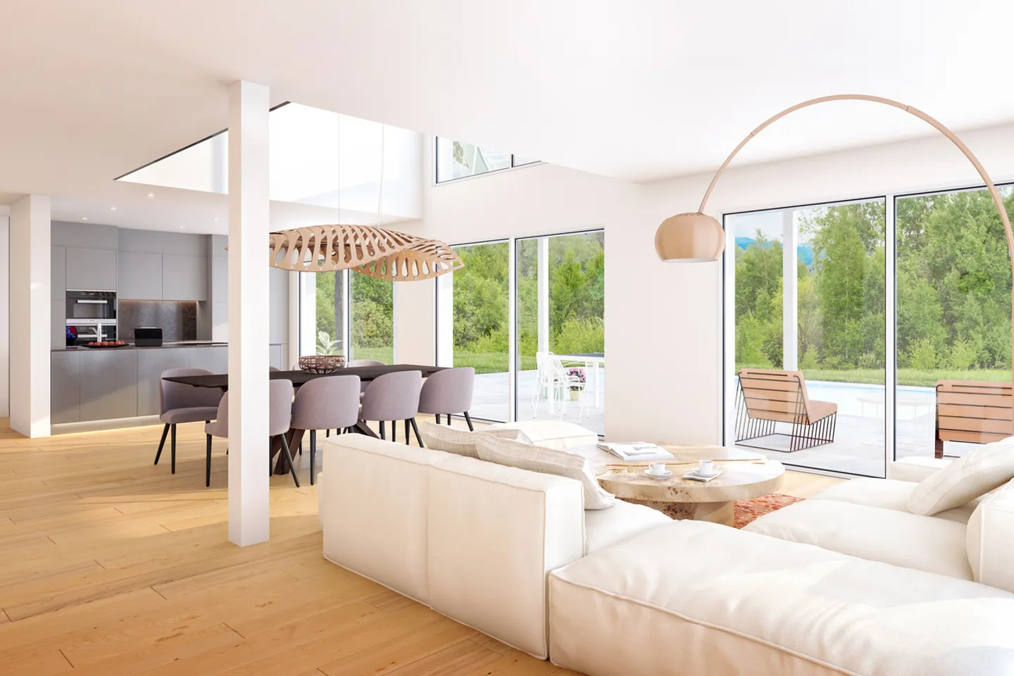 Exklusives Doppelhaus am See - Foto 2 von 10