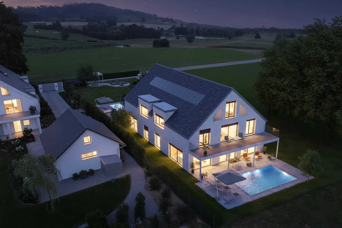 Exklusives Doppelhaus am See - Foto 10 von 10