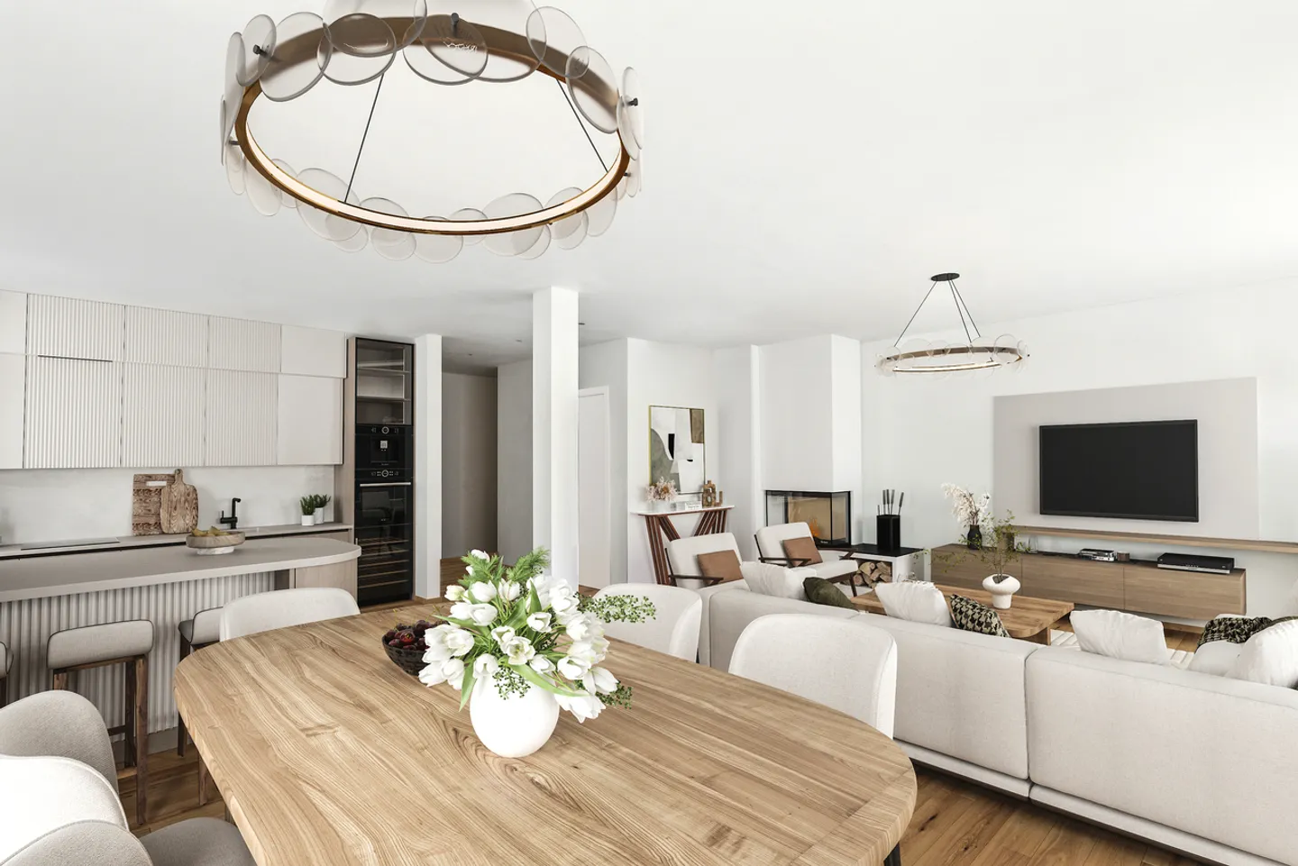 Charmante Wohnung in Zweisimmen - Foto 3 von 13