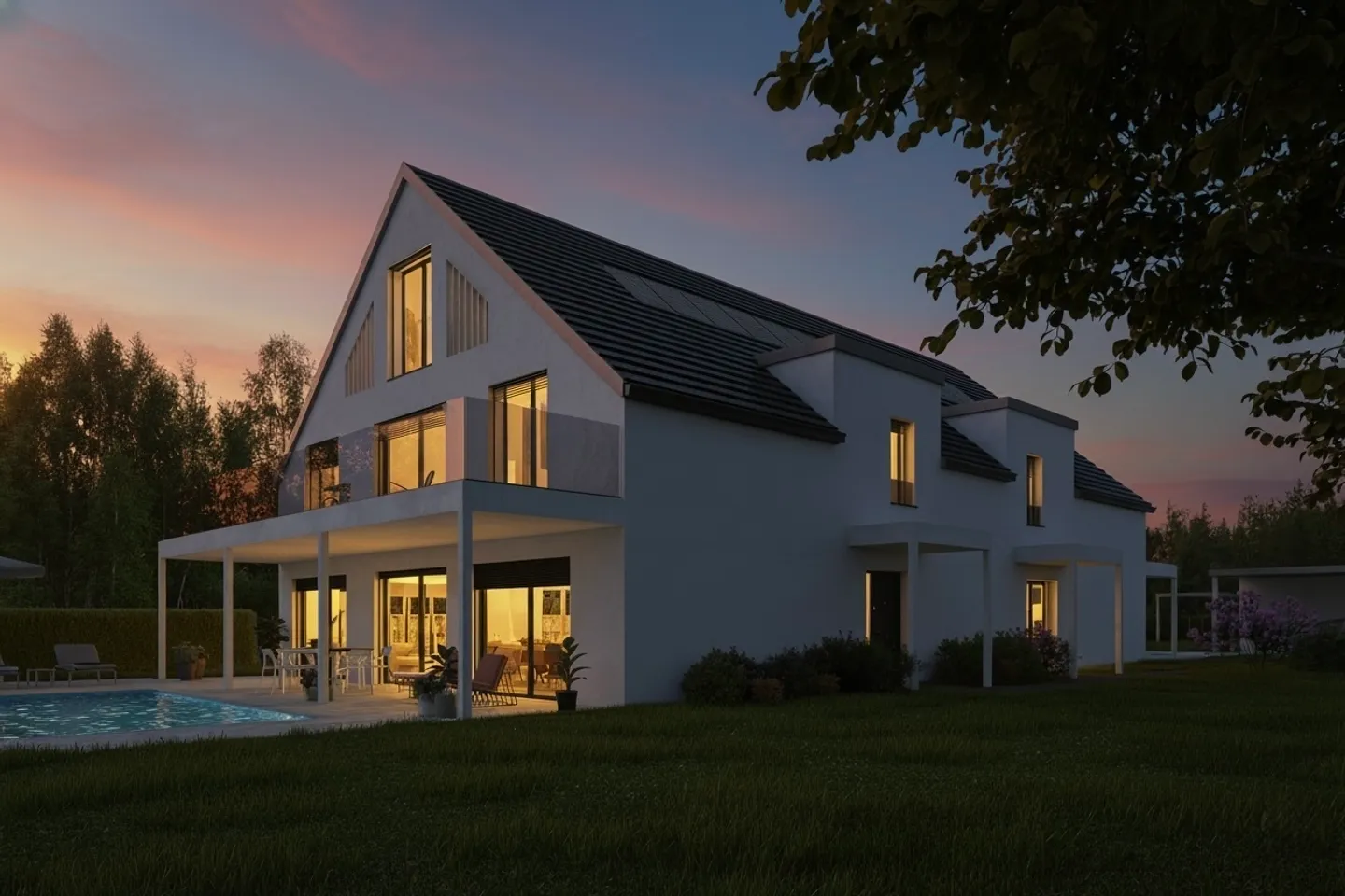 New building project "EDEN" semi-detached house "Jardin" - Photo 9 of 10