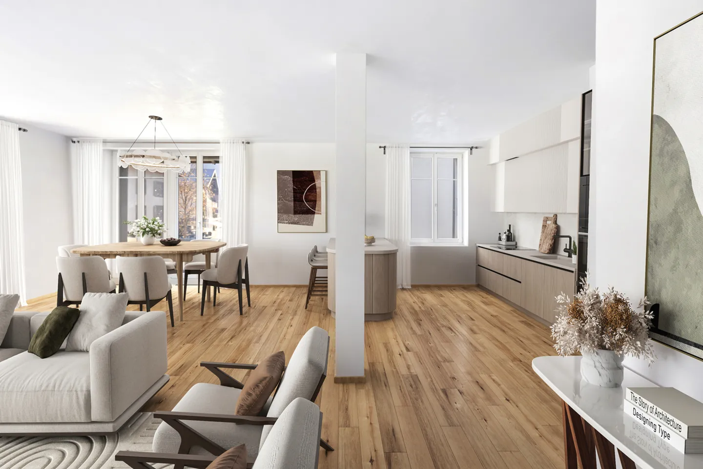 Charmante Wohnung in historischem Gebäude - Foto 5 von 13