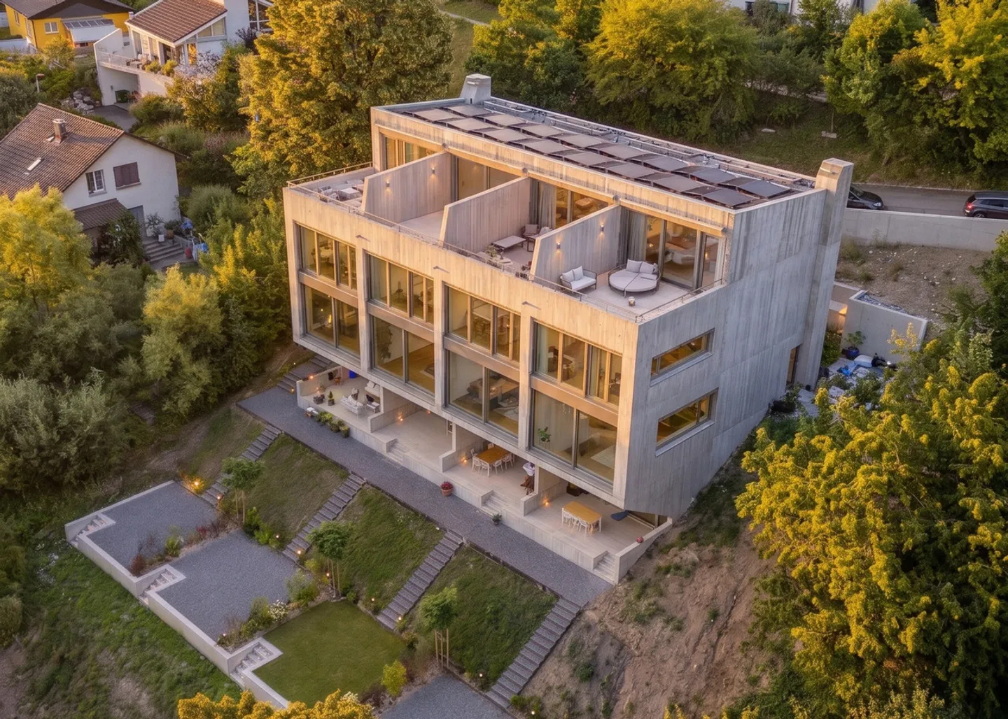 Luxuriöses Familienhaus mit Terrasse - Foto 1 von 13