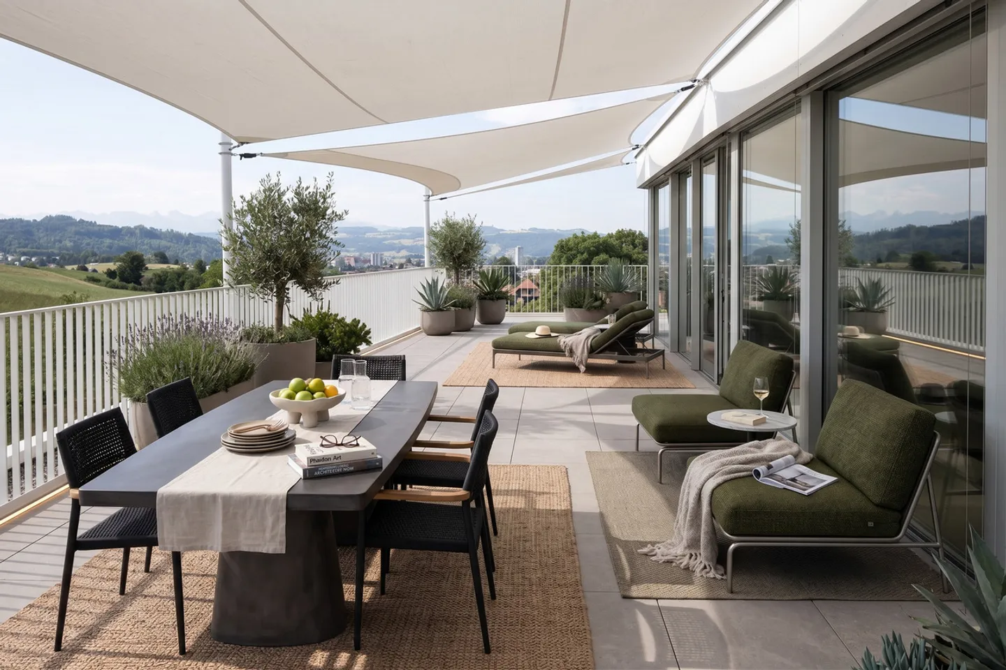 PENTHOUSE ELEGANTE CON VISTA UNICA E DESIGN - Foto 5 di 13
