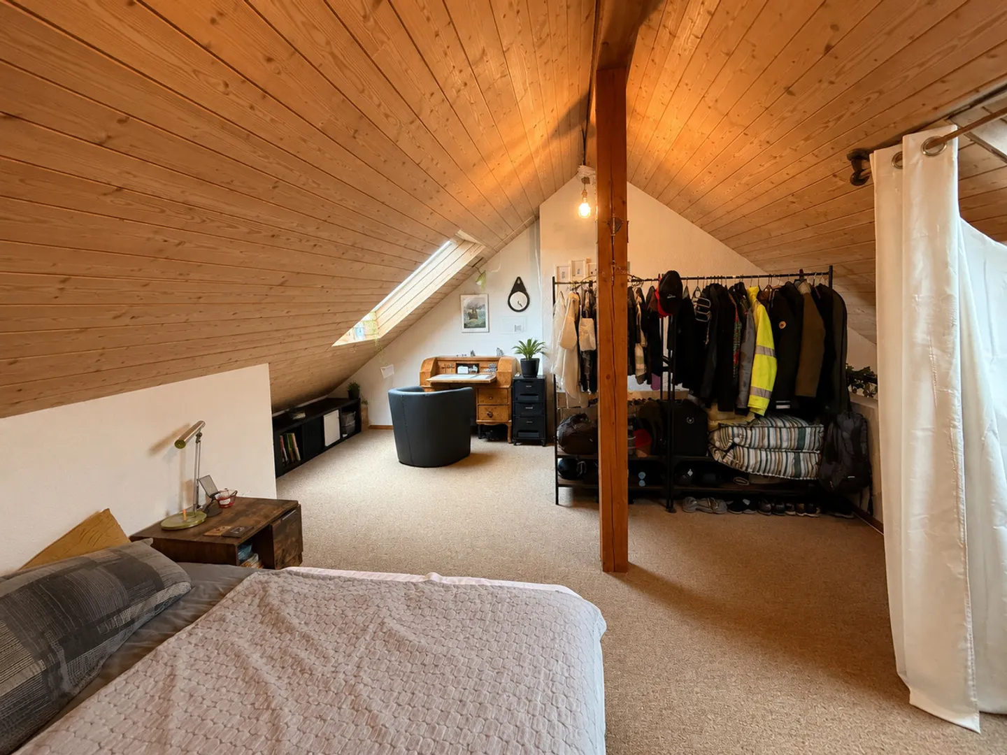 1.5-ZIMMERWOHNUNG MIT GALERIE IN RUBIGEN - Photo 9 sur 10