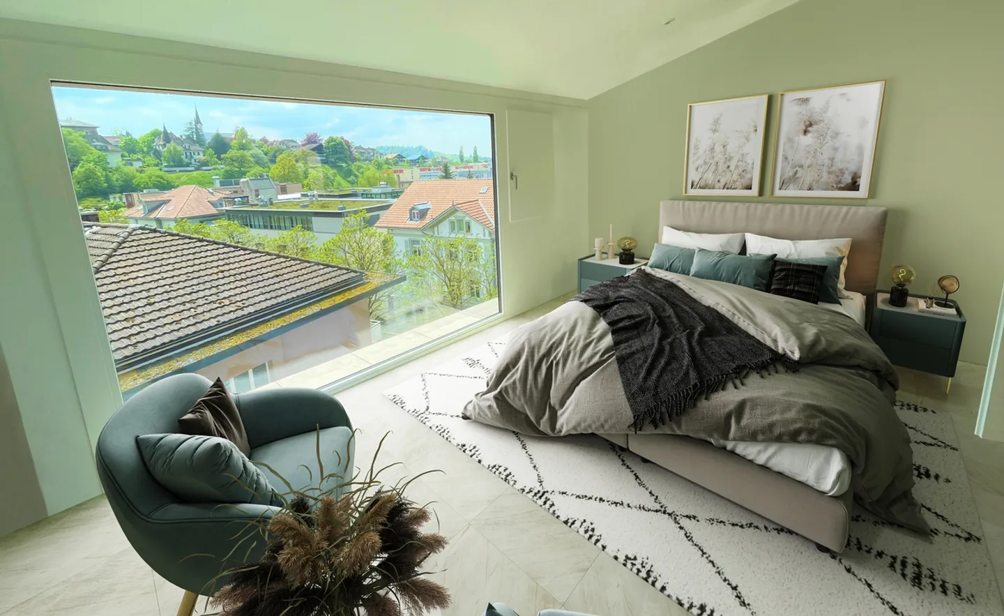 EXCLUSIVE LUXURY PENTHOUSE APARTMENT IN THE HEART OF BURGDORF - Photo 6 of 9