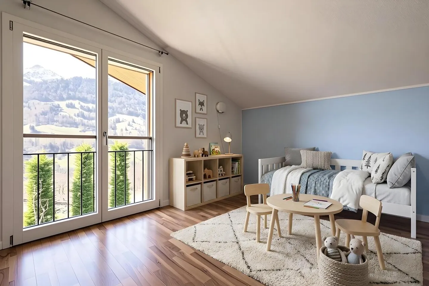 Elegantes Einfamilienhaus mit Panorama - Foto 9 von 12