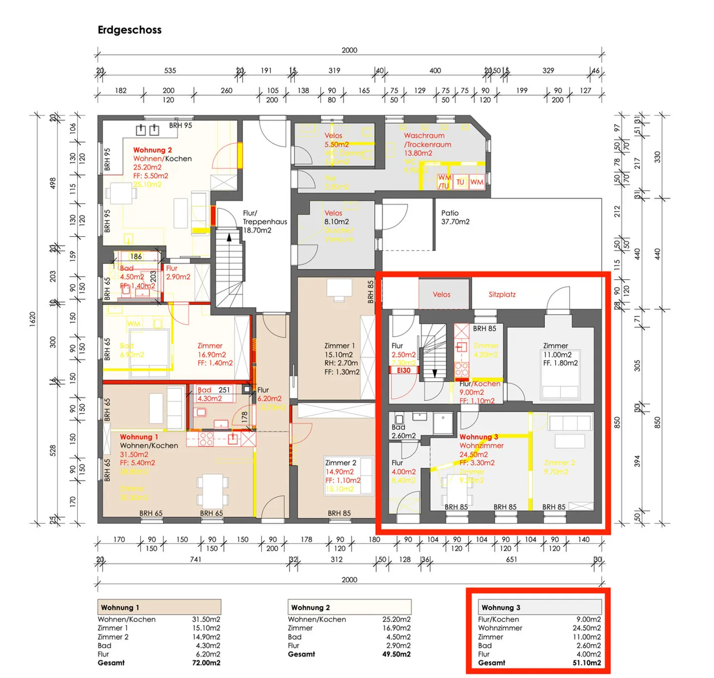 APPARTEMENT AU REZ-DE-CHAUSSÉE 2.5 PIÈCES LUMINEUX ET MODERNE - Photo 9 sur 9