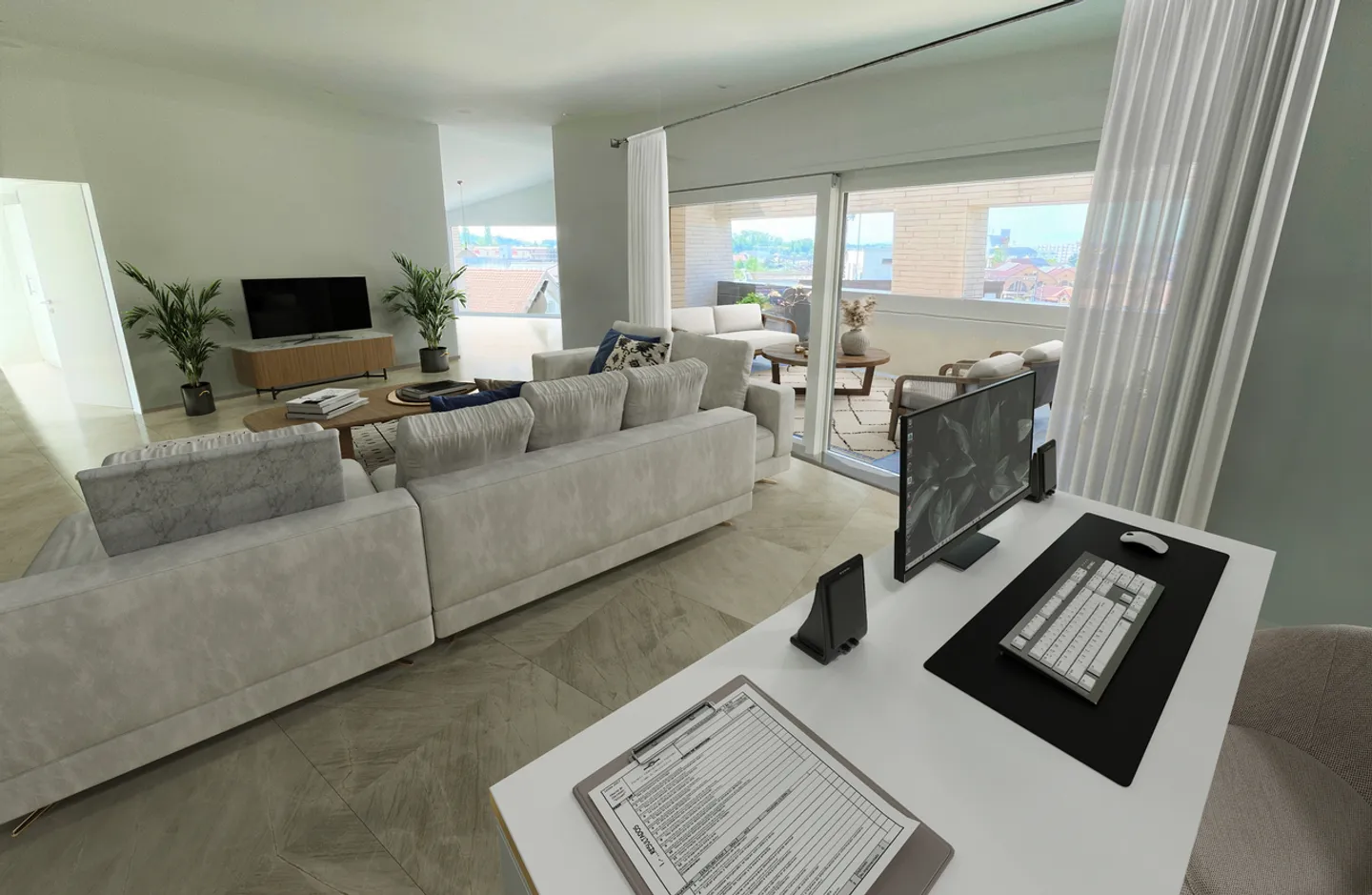Esclusivo appartamento attico di lusso nel cuore di Burgdorf - Foto 4 di 9
