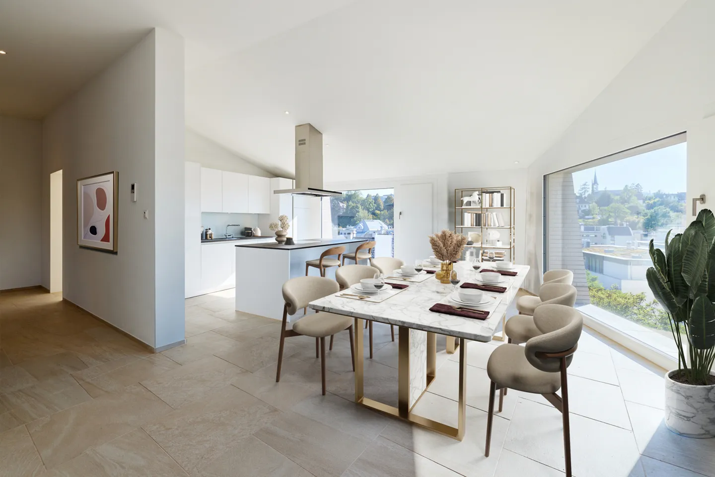 Appartement de luxe exclusif en attique au cœur de Burgdorf - Photo 4 sur 13