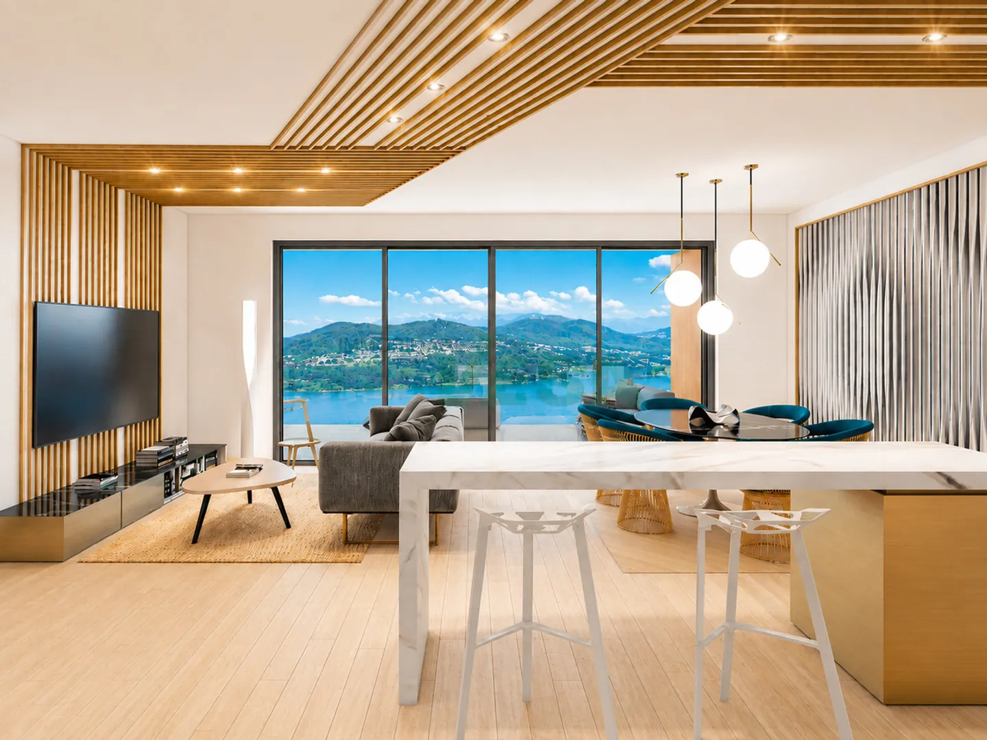 Nuovo lussuoso appartamento 2,5 locali con bella terrazza e giardino - Foto 2 von 8