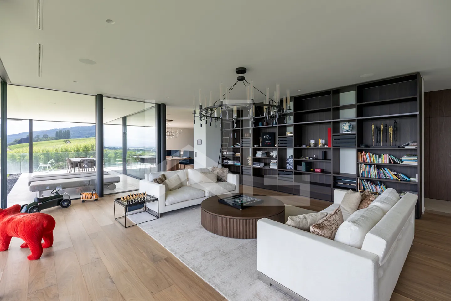 Villa d'architetto contemporanea di lusso con vista panoramica - Foto 4 di 10