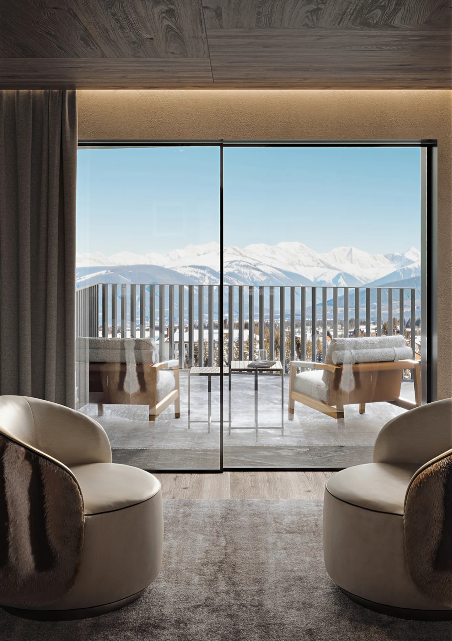 FENDI Private Residences - 197 m² di prestigiosa vita alpina a Crans-Montana - Foto 8 di 11
