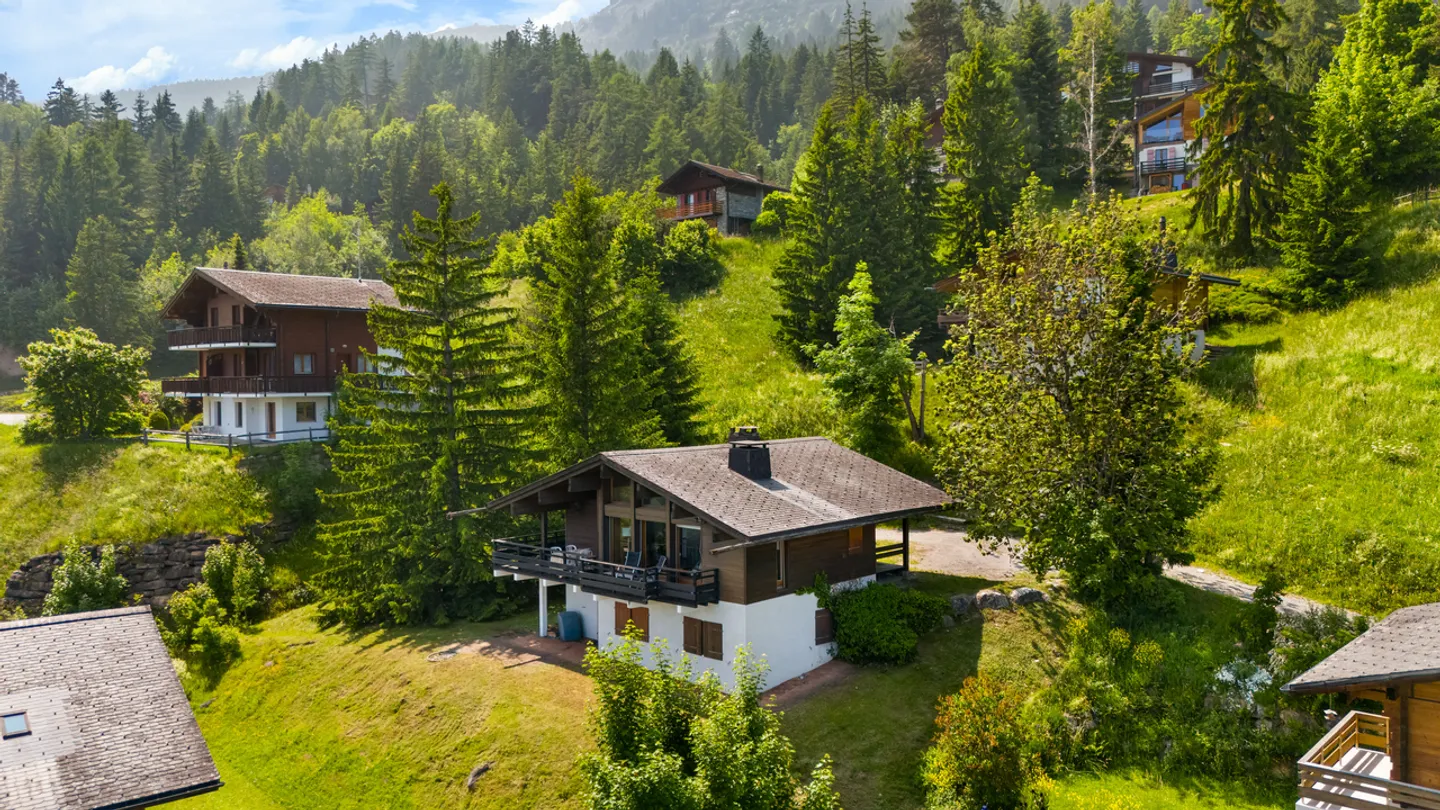 Family chalet in Anzère with view, garden and ski access in 2028 - Photo 2 of 11