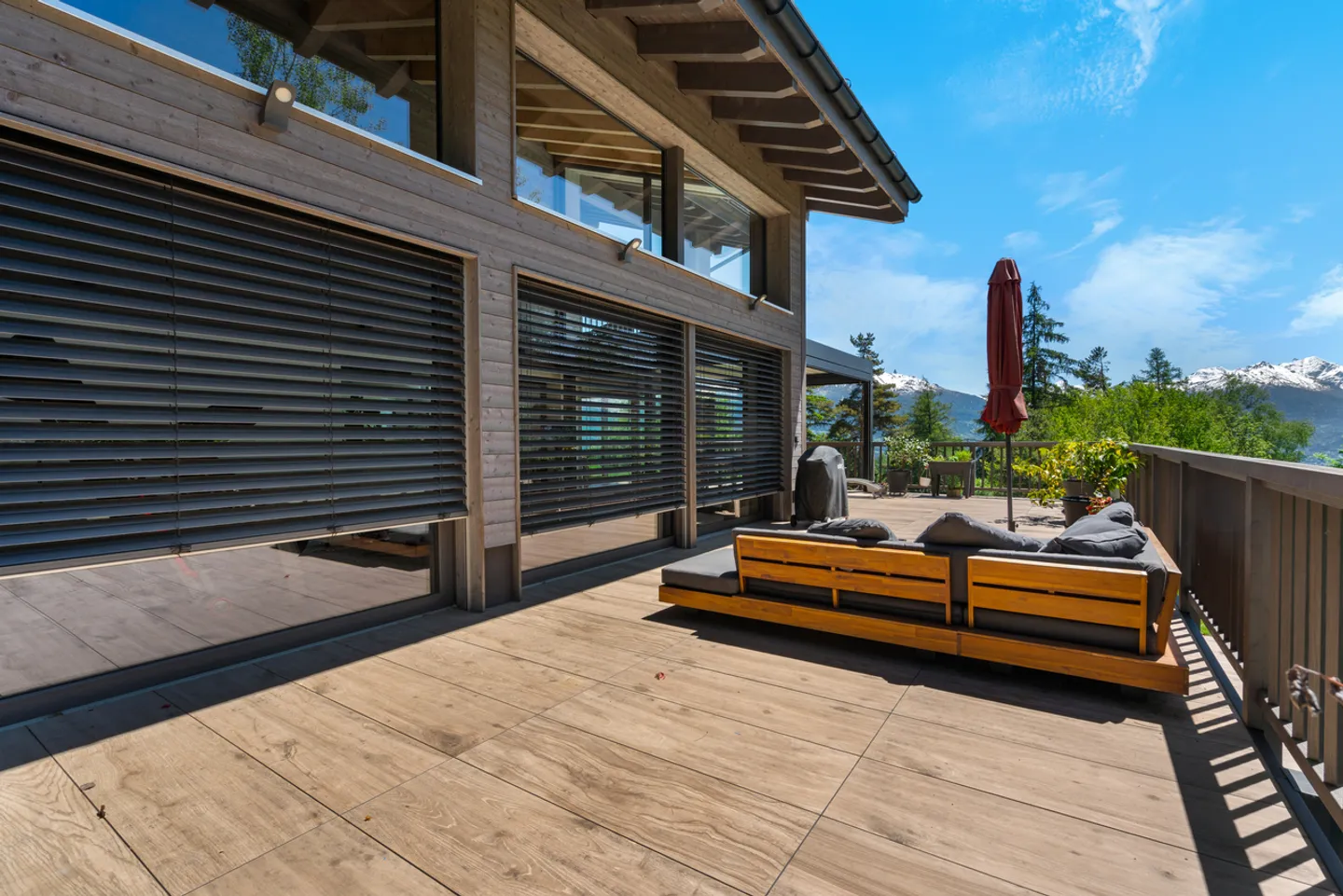 Chalet di architetto di prestigio con vista panoramica sul lago - Arbaz - Foto 5 di 8