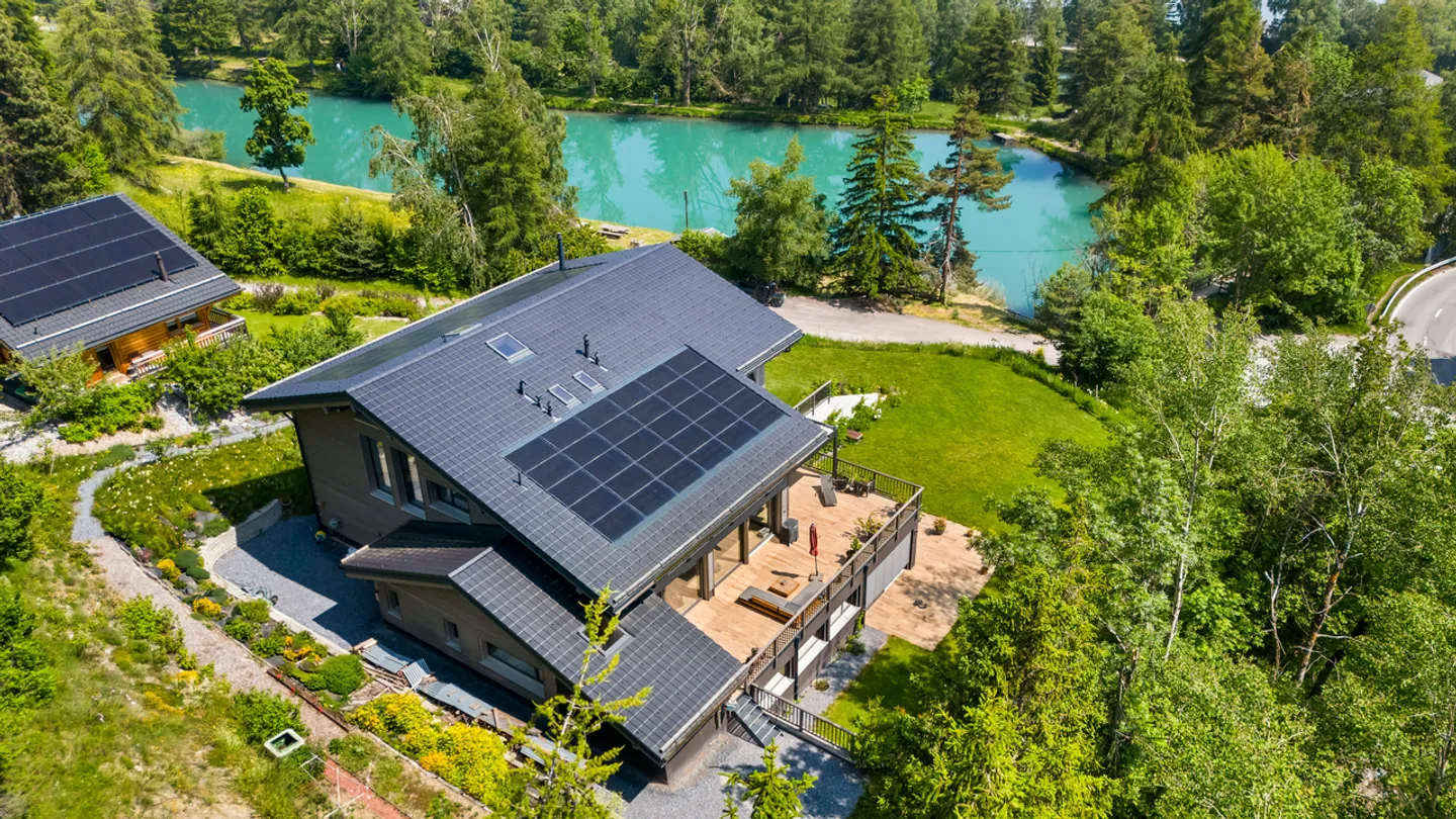 Chalet di architetto di prestigio con vista panoramica sul lago - Arbaz - Foto 8 di 8