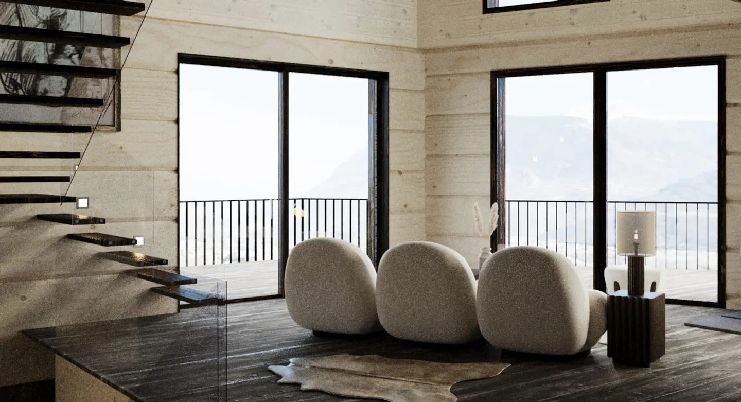 Hochwertiges Chalet-Projekt im Herzen von Lens - Foto 3 von 9