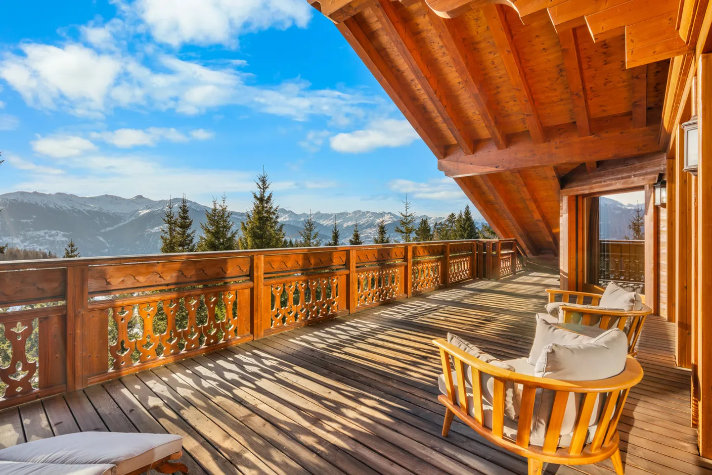 Außergewöhnliches Chalet - Privater Ski In / Ski Out - Plans-Mayens - Foto 7 von 10